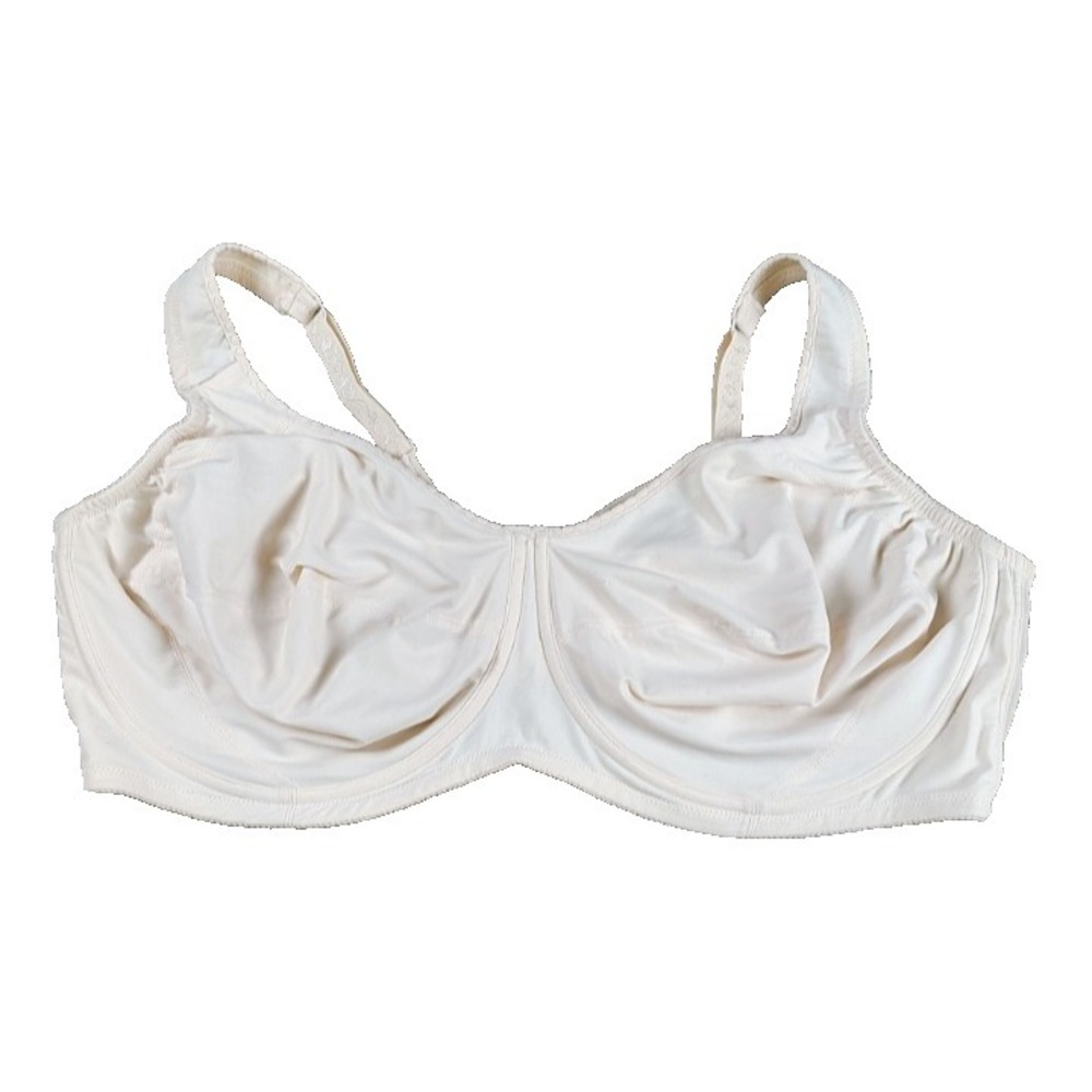 Goddess Bra 906 Underwire Unlined‎ 48DD Coverage Satin Mesh Adjustable